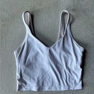 Lululemon align crop tank white size 8